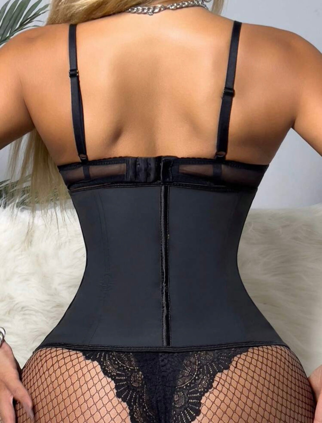 Latex Waist Trainer With Zipper Closure And Hooks, Body Shaper For Tummy Control, Suitable For Various Occasions