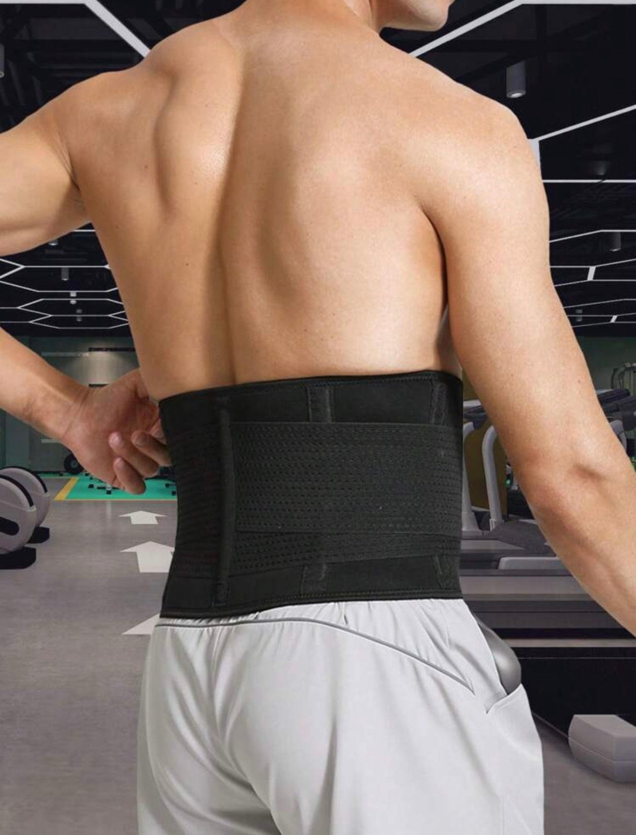 Men's And Women's Sports Body Shaping Belt, Waist Support Straps To Enhance Exercise Effects: Lower Back Trainer, Trimming Strap, Gym Protective Gear.